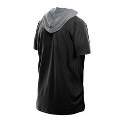 Las Vegas Raiders New Era Combine Authentic Hooded Raglan Short-Sleeve T-Shirt - Black for sale