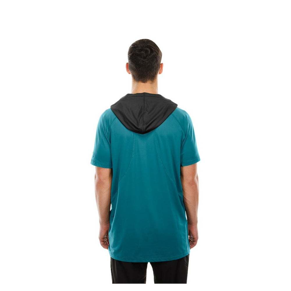 Jacksonville Jaguars New Era Combine Authentic Hooded Raglan Short-Sleeve T-Shirt - Teal cheap