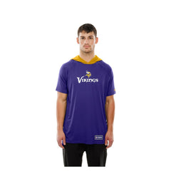 Minnesota Vikings New Era Combine Authentic Hooded Raglan Short-Sleeve T-Shirt - Purple sale