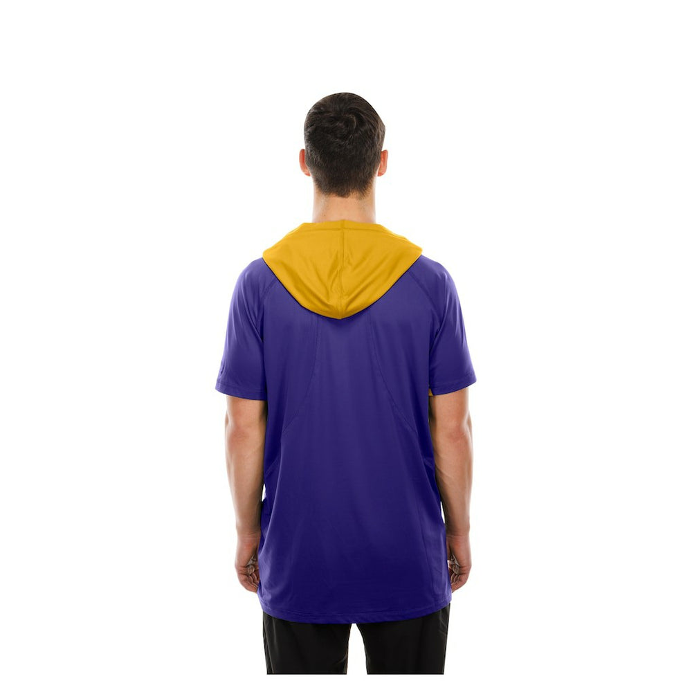 Minnesota Vikings New Era Combine Authentic Hooded Raglan Short-Sleeve T-Shirt - Purple sale