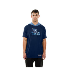 Tennessee Titans New Era Combine Authentic Hooded Raglan Short-Sleeve T-Shirt - Navy discount