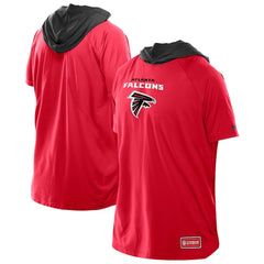 Atlanta Falcons New Era Combine Authentic Hooded Raglan Short-Sleeve T-Shirt - Red sale