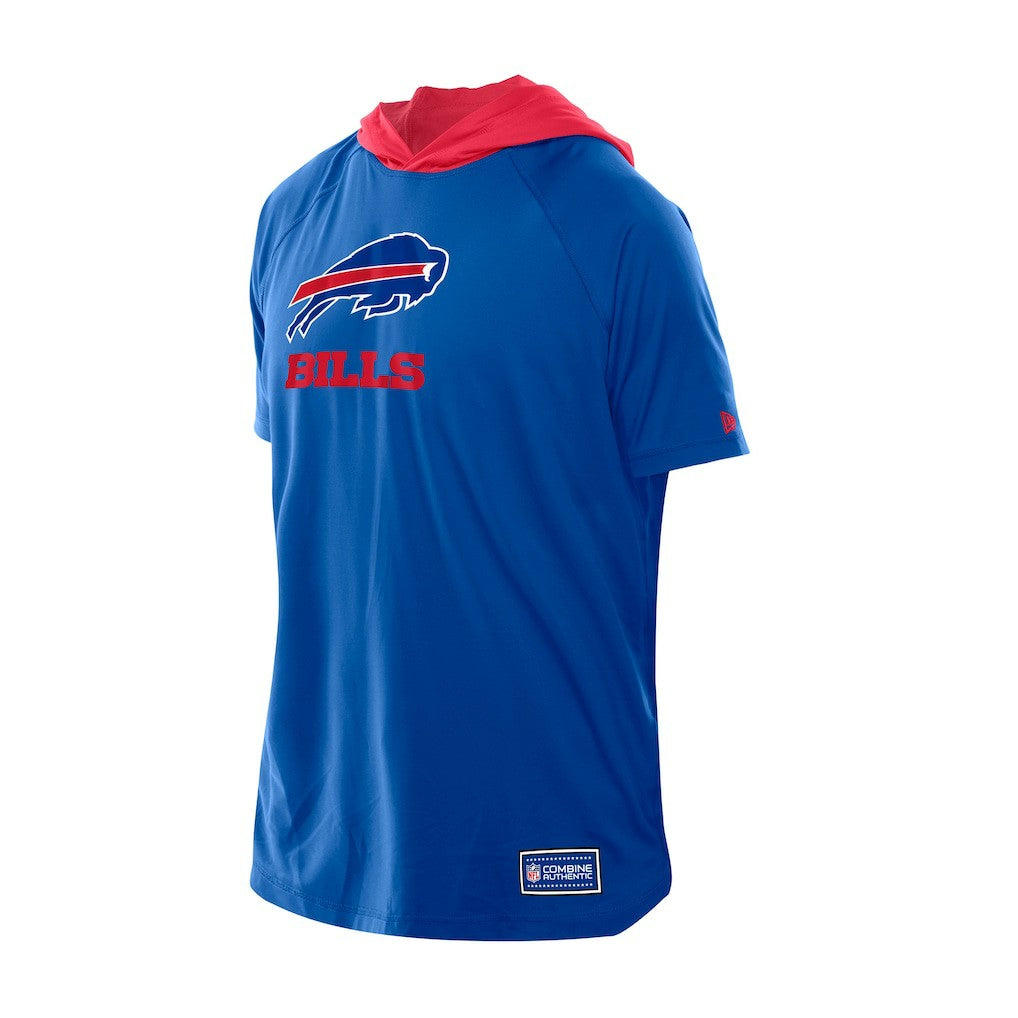 Buffalo Bills New Era Combine Authentic Hooded Raglan Short-Sleeve T-Shirt - Royal sale