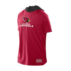 Arizona Cardinals New Era Combine Authentic Hooded Raglan Short-Sleeve T-Shirt - Cardinal discount