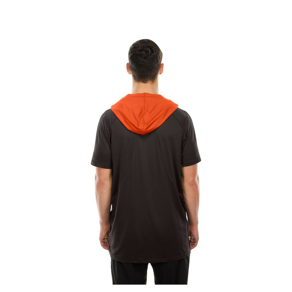 Cleveland Browns New Era Combine Authentic Hooded Raglan Short-Sleeve T-Shirt - Brown sale