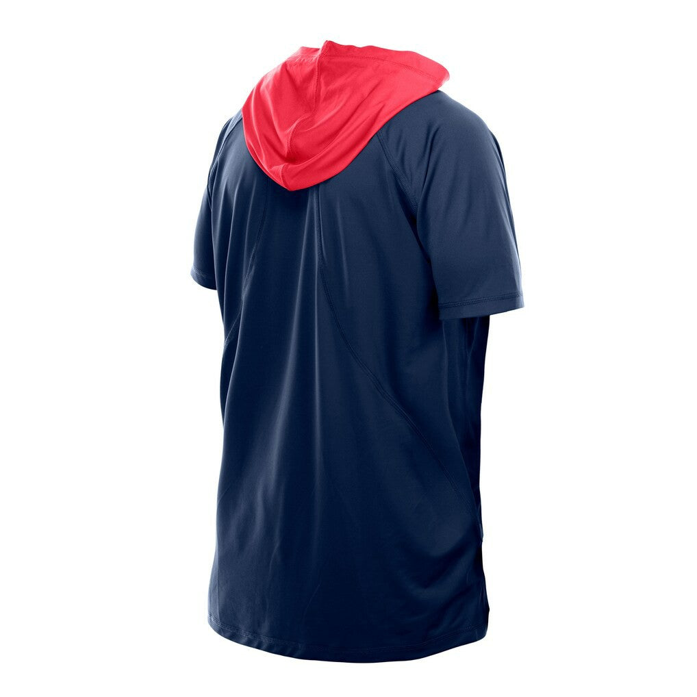 Houston Texans New Era Combine Authentic Hooded Raglan Short-Sleeve T-Shirt - Navy outlet