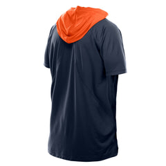 Denver Broncos New Era Combine Authentic Hooded Raglan Short-Sleeve T-Shirt - Navy outlet