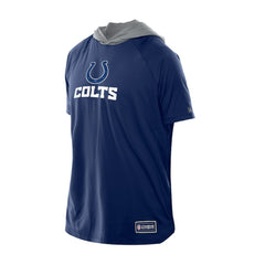 Indianapolis Colts New Era Combine Authentic Hooded Raglan Short-Sleeve T-Shirt - Royal sale