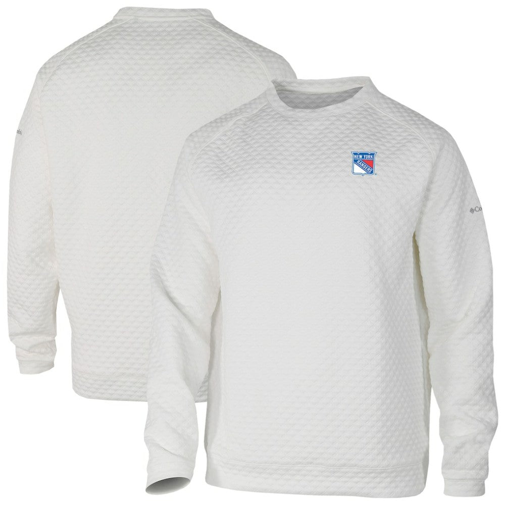 New York Rangers Columbia The Finder Sweatshirt White