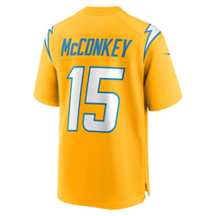 Ladd McConkey Los Angeles Chargers Alternate Charger Power Game Player Jersey - Gold | Nike sale
