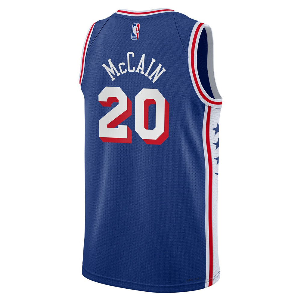 Jared McCain Philadelphia 76ers Youth Swingman Jersey - Icon Edition - Royal | Nike for sale