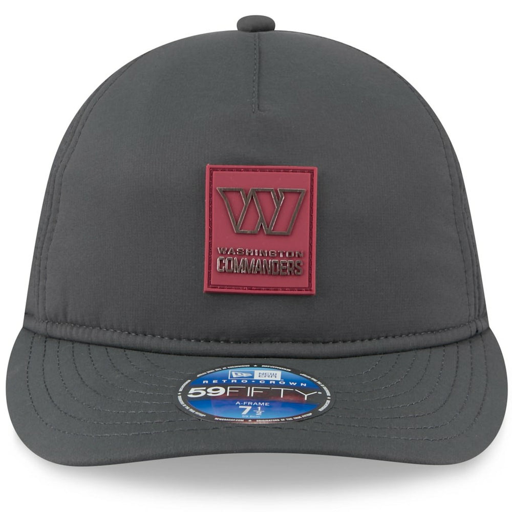 Washington Commanders New Era 2025 Sideline Cold Weather Retro Crown 59FIFTY Fitted Hat - Charcoal discount