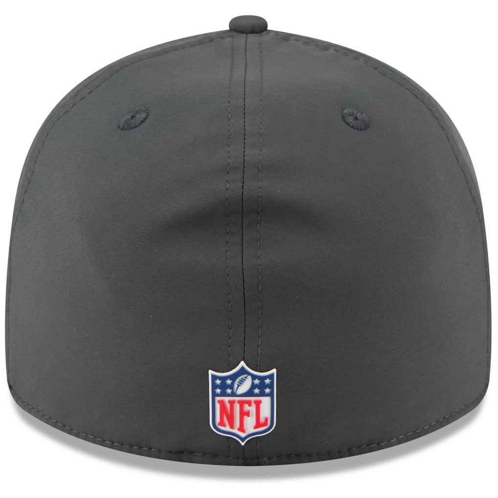Las Vegas Raiders New Era 2025 Sideline Cold Weather Retro Crown 59FIFTY Fitted Hat - Charcoal sale