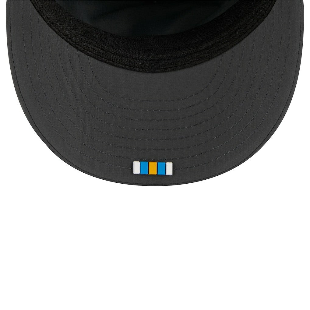 Los Angeles Chargers New Era 2025 Sideline Cold Weather Retro Crown 59FIFTY Fitted Hat - Charcoal online