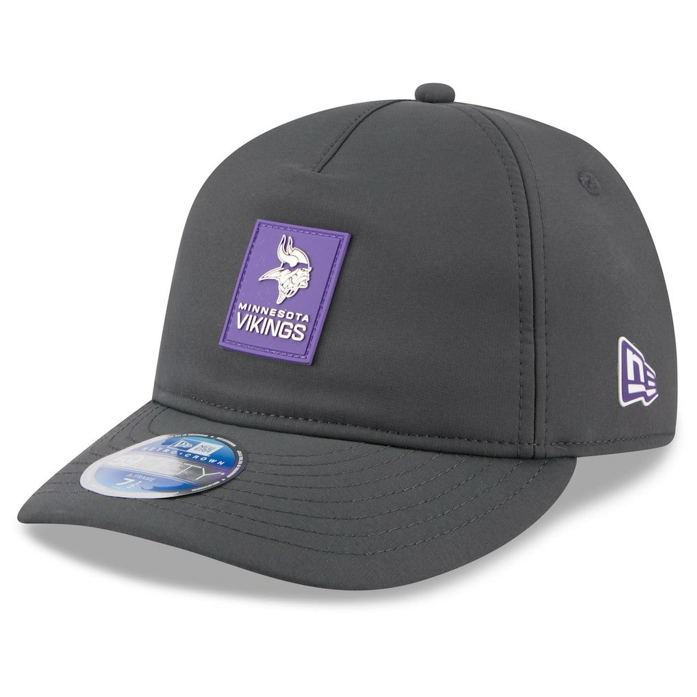 Minnesota Vikings New Era 2025 Sideline Cold Weather Retro Crown 59FIFTY Fitted Hat - Charcoal online