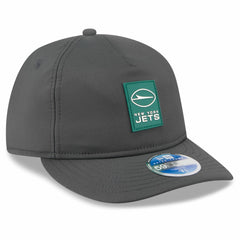 New York Jets New Era 2025 Sideline Cold Weather Retro Crown 59FIFTY Fitted Hat - Charcoal discount