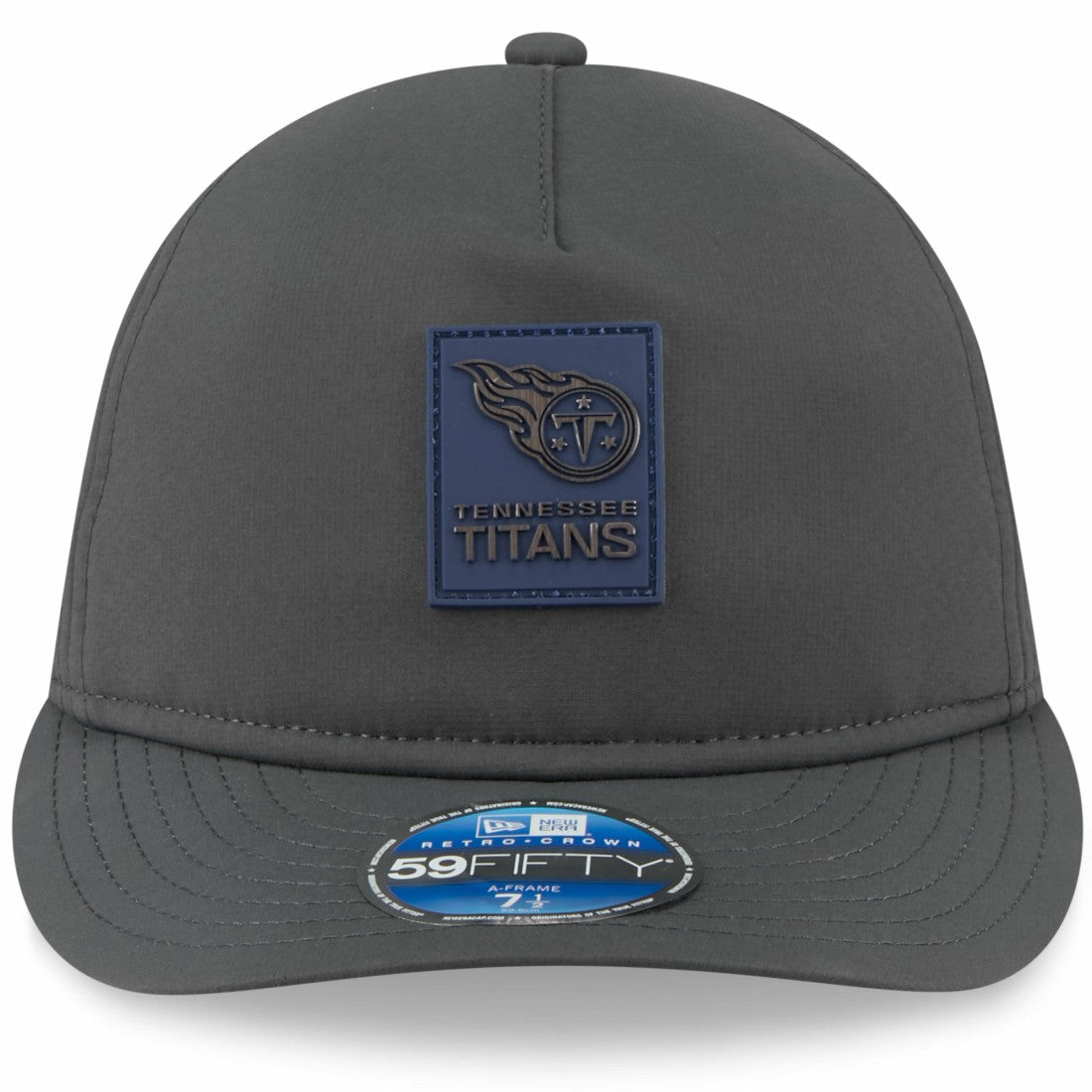 Tennessee Titans New Era 2025 Sideline Cold Weather Retro Crown 59FIFTY Fitted Hat - Charcoal outlet