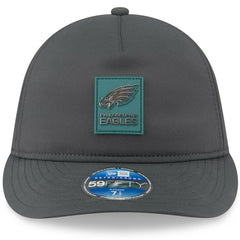 Philadelphia Eagles New Era 2025 Sideline Cold Weather Retro Crown 59FIFTY Fitted Hat - Charcoal for sale