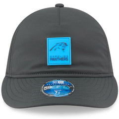Carolina Panthers New Era 2025 Sideline Cold Weather Retro Crown 59FIFTY Fitted Hat - Charcoal outlet