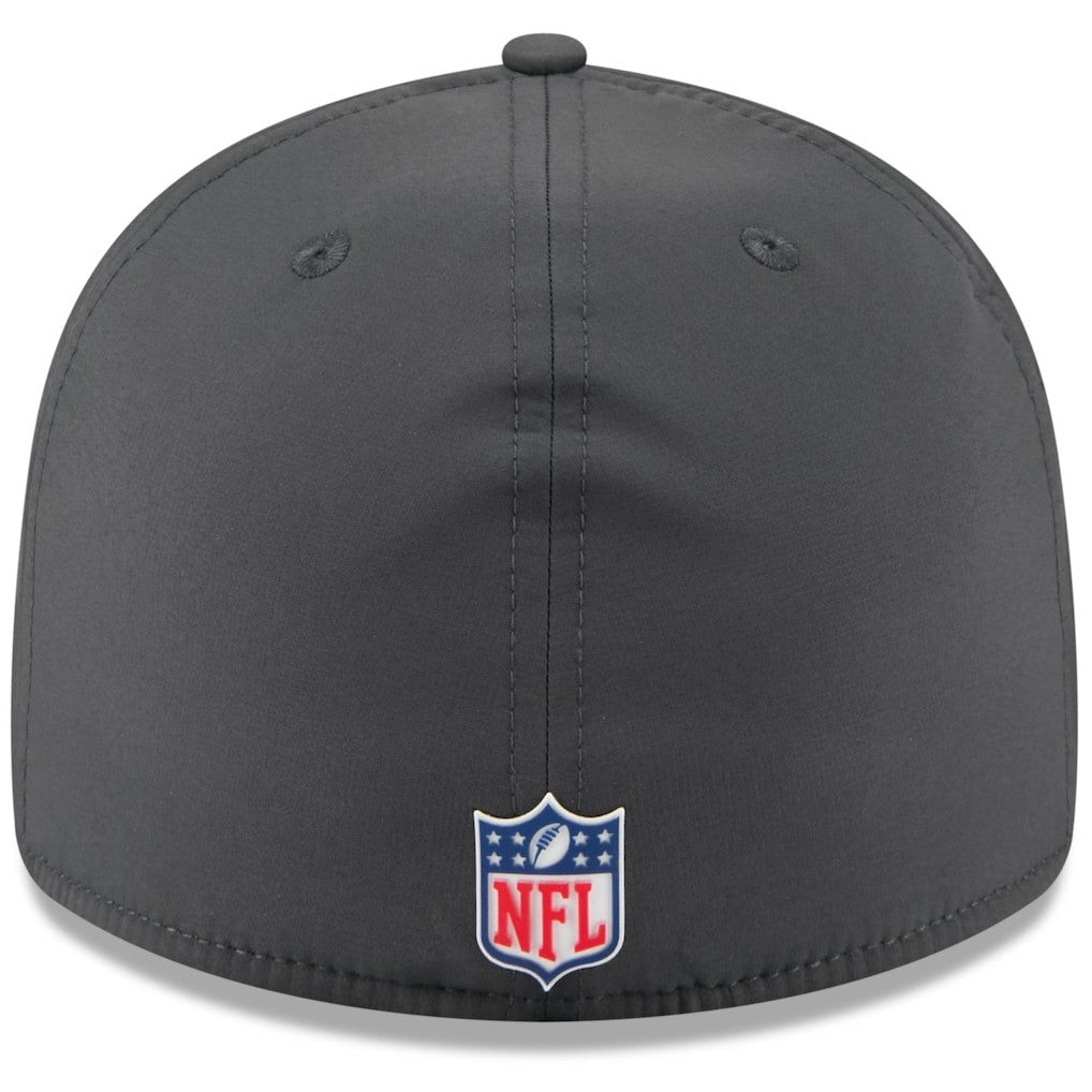 Cleveland Browns New Era 2025 Sideline Cold Weather Retro Crown 59FIFTY Fitted Hat - Charcoal discount