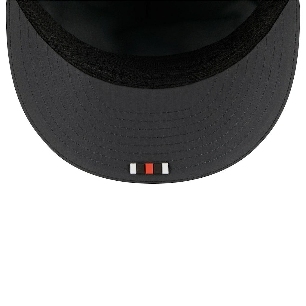 Cleveland Browns New Era 2025 Sideline Cold Weather Retro Crown 59FIFTY Fitted Hat - Charcoal discount