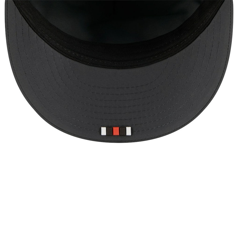 Cleveland Browns New Era 2025 Sideline Cold Weather Retro Crown 59FIFTY Fitted Hat - Charcoal discount