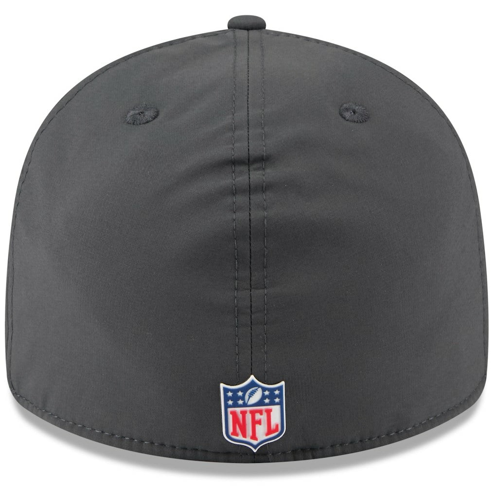 Detroit Lions New Era 2025 Sideline Cold Weather Retro Crown 59FIFTY Fitted Hat - Charcoal discount