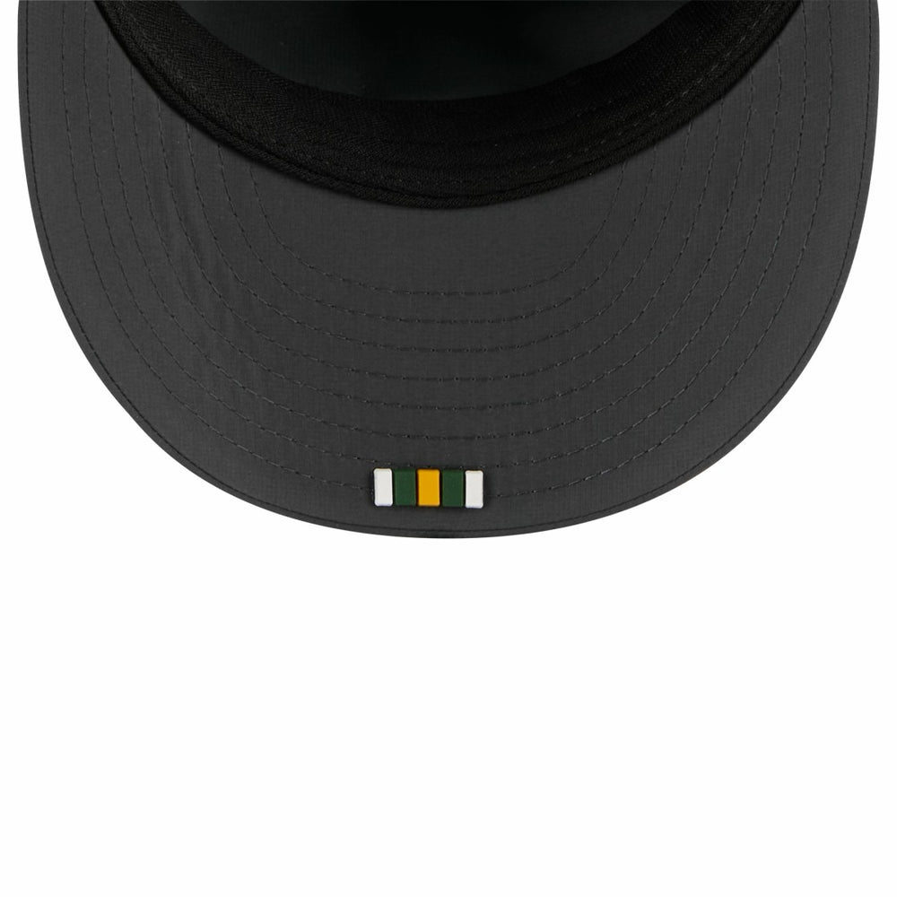 Green Bay Packers New Era 2025 Sideline Cold Weather Retro Crown 59FIFTY Fitted Hat - Charcoal discount