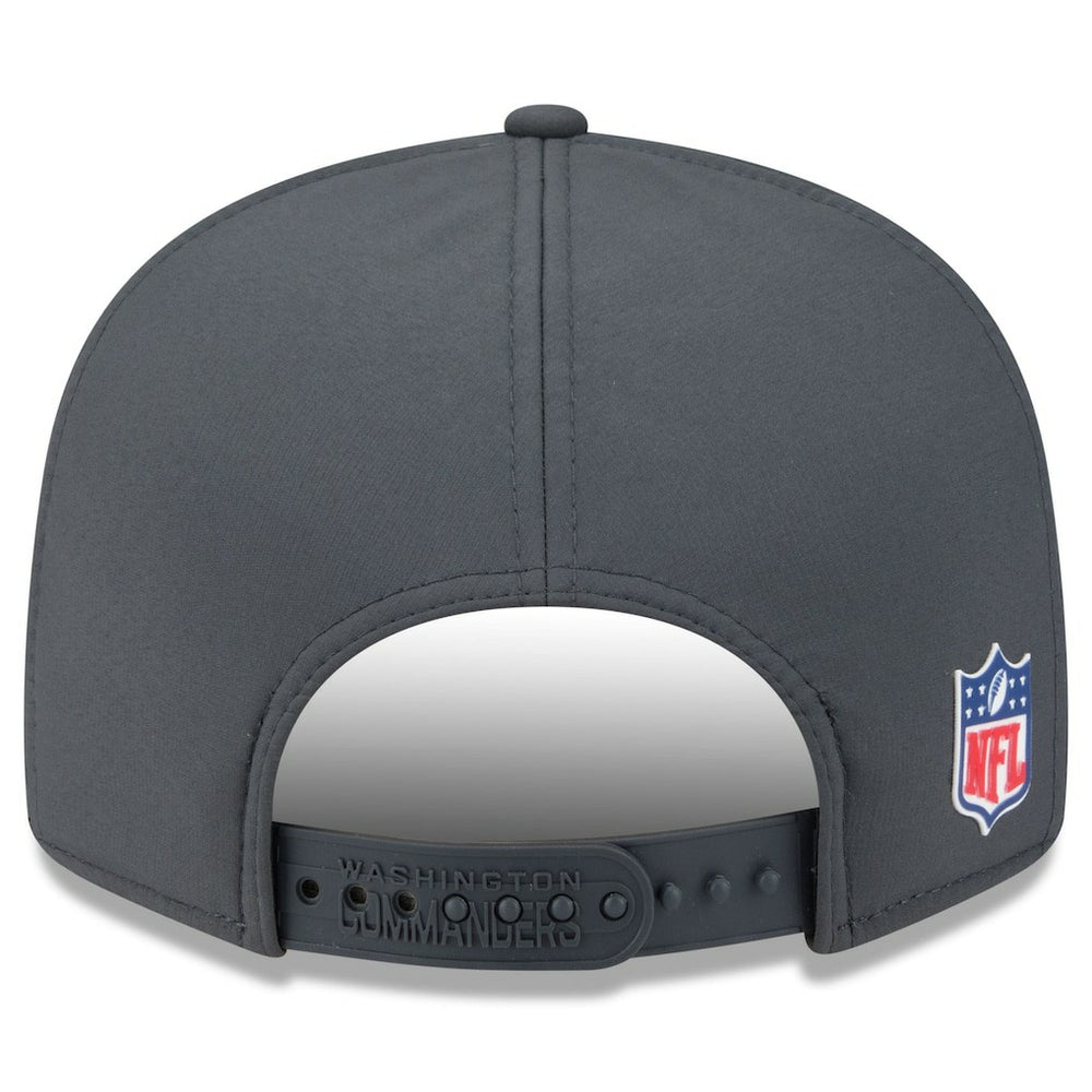 Washington Commanders New Era 2025 Sideline Cold Weather Split Panel 9FIFTY Snapback Hat - Charcoal for sale