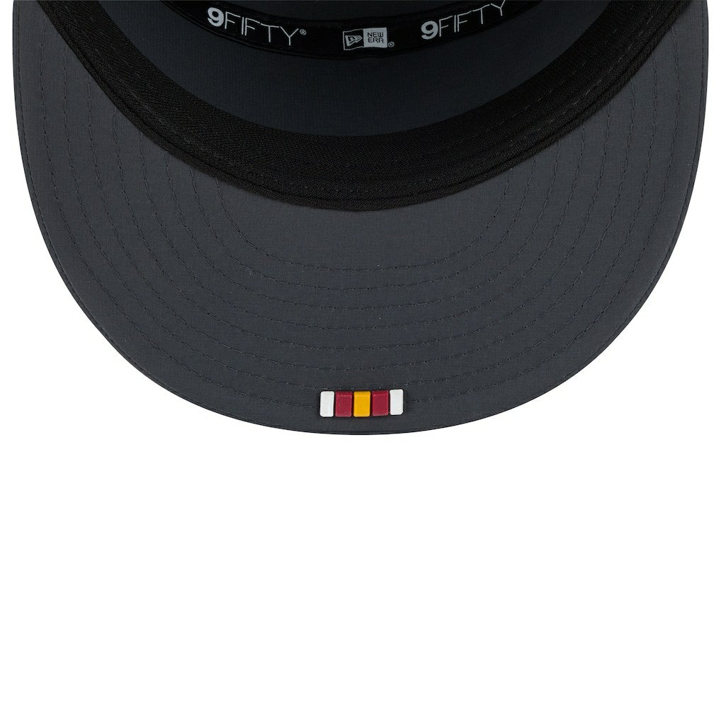 Washington Commanders New Era 2025 Sideline Cold Weather Split Panel 9FIFTY Snapback Hat - Charcoal for sale