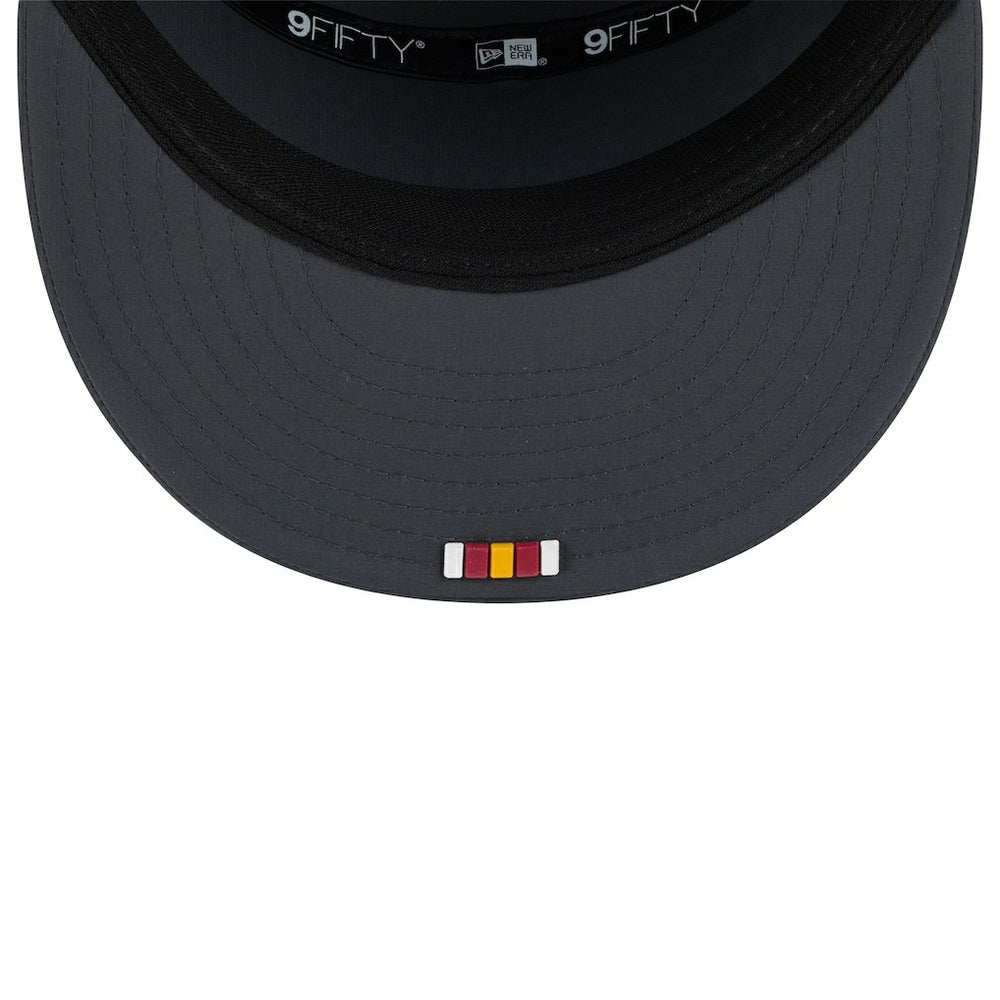 Washington Commanders New Era 2025 Sideline Cold Weather Split Panel 9FIFTY Snapback Hat - Charcoal for sale