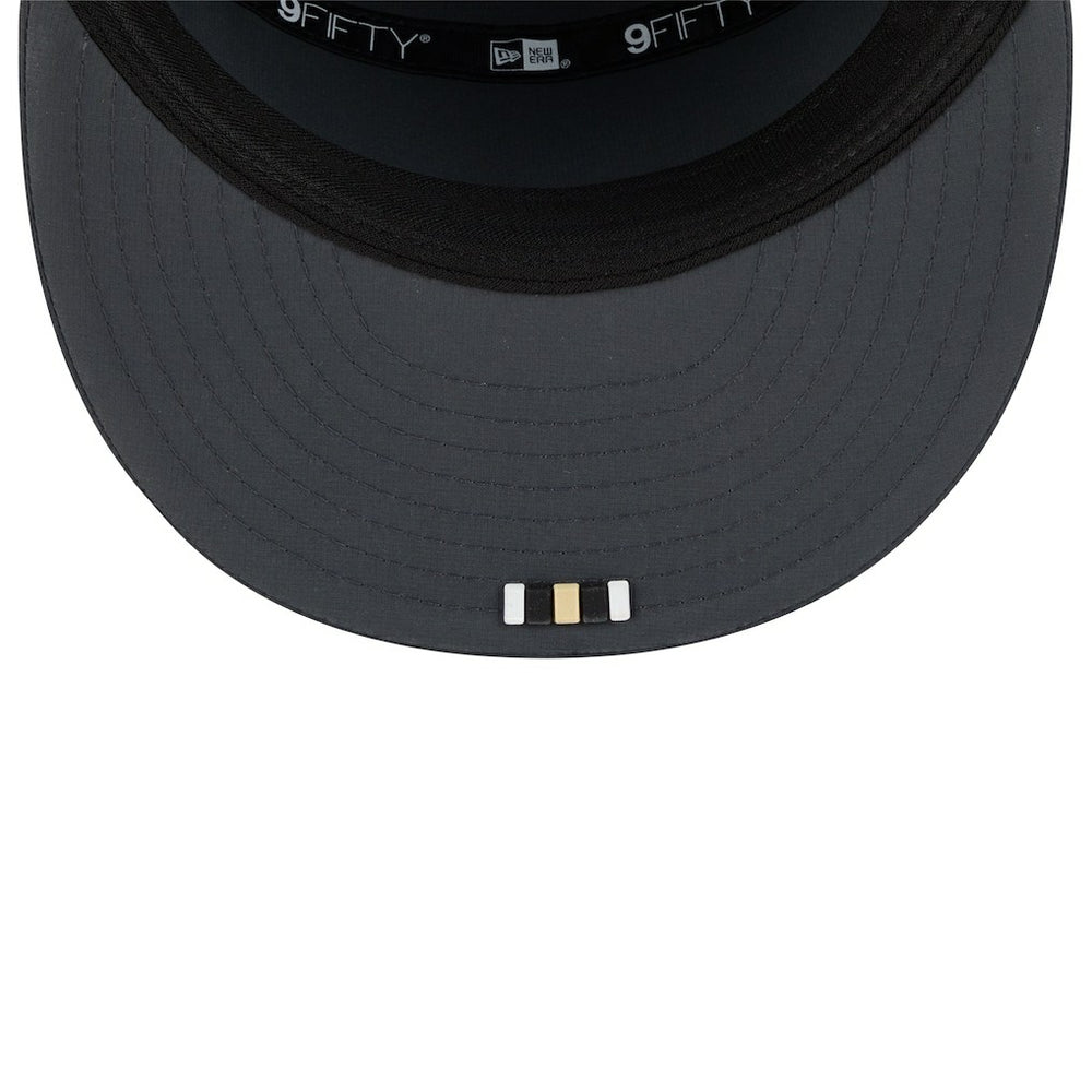 New Orleans Saints New Era 2025 Sideline Cold Weather Split Panel 9FIFTY Snapback Hat - Charcoal cheap
