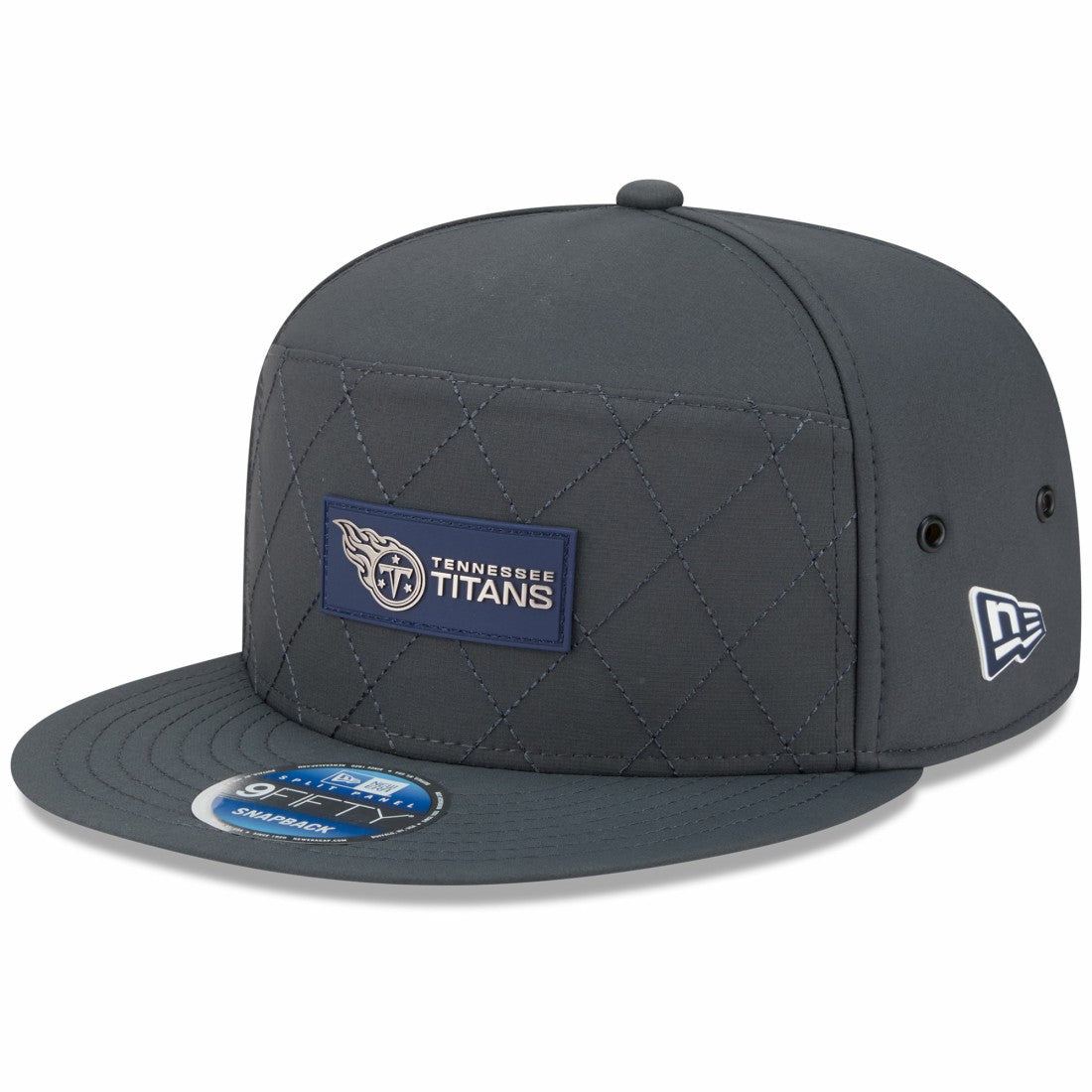 Tennessee Titans New Era 2025 Sideline Cold Weather Split Panel 9FIFTY Snapback Hat - Charcoal outlet