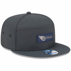 Tennessee Titans New Era 2025 Sideline Cold Weather Split Panel 9FIFTY Snapback Hat - Charcoal outlet