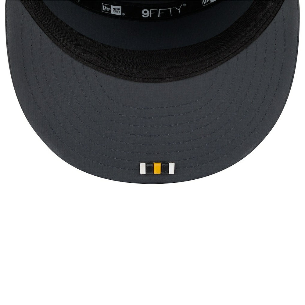 Pittsburgh Steelers New Era 2025 Sideline Cold Weather Split Panel 9FIFTY Snapback Hat - Charcoal online