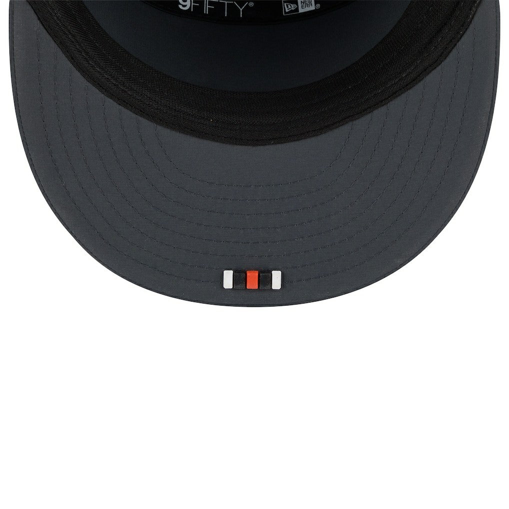 Cincinnati Bengals New Era 2025 Sideline Cold Weather Split Panel 9FIFTY Snapback Hat - Charcoal sale