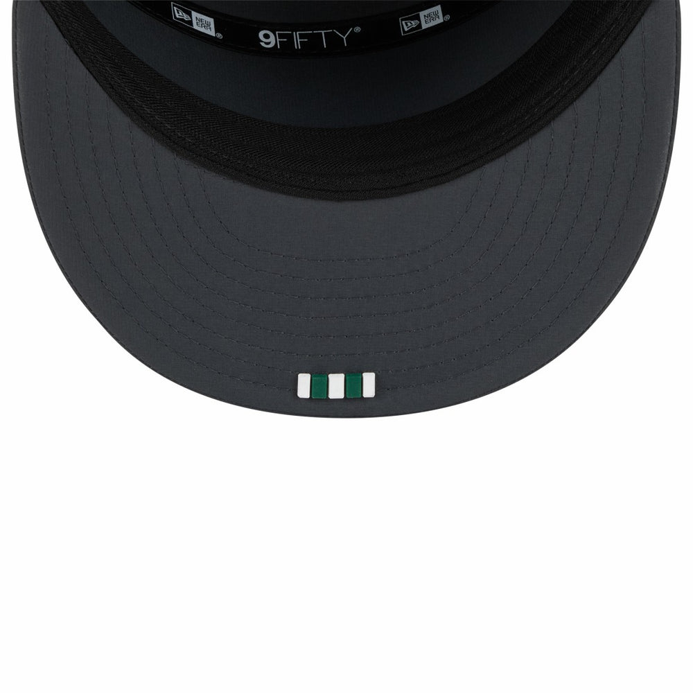 New York Jets New Era 2025 Sideline Cold Weather Split Panel 9FIFTY Snapback Hat - Charcoal sale