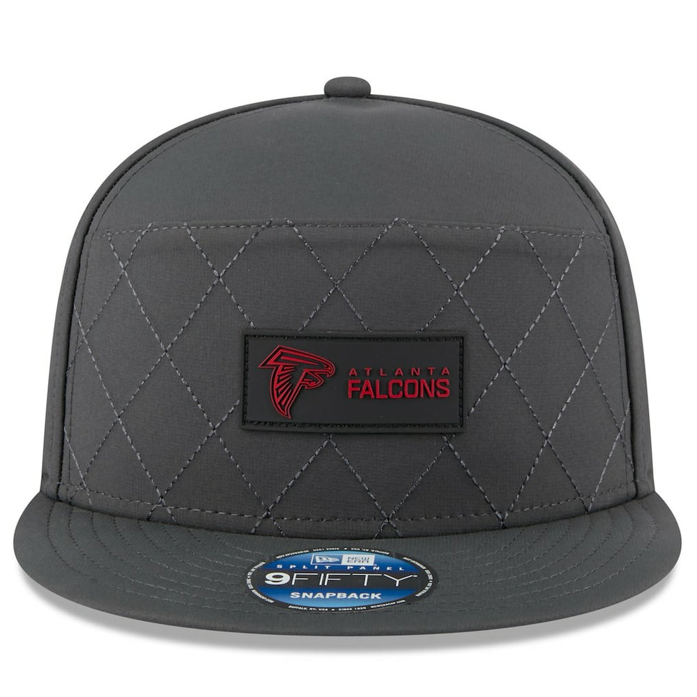 Atlanta Falcons New Era 2025 Sideline Cold Weather Split Panel 9FIFTY Snapback Hat - Charcoal outlet