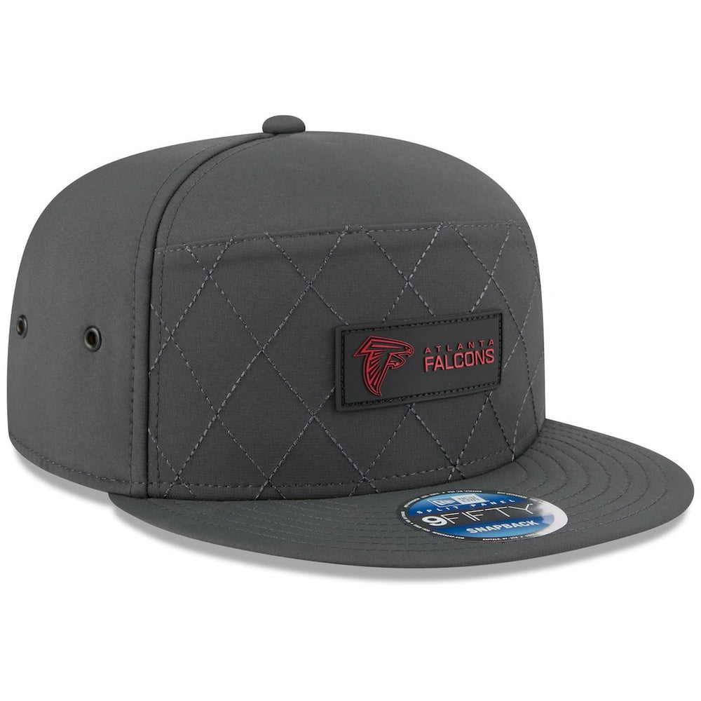 Atlanta Falcons New Era 2025 Sideline Cold Weather Split Panel 9FIFTY Snapback Hat - Charcoal outlet