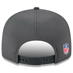 Baltimore Ravens New Era 2025 Sideline Cold Weather Split Panel 9FIFTY Snapback Hat - Charcoal for sale