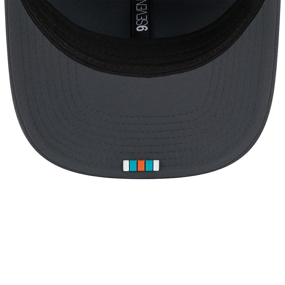 Miami Dolphins New Era 2025 Sideline Cold Weather 9SEVENTY Adjustable Hat - Charcoal for sale