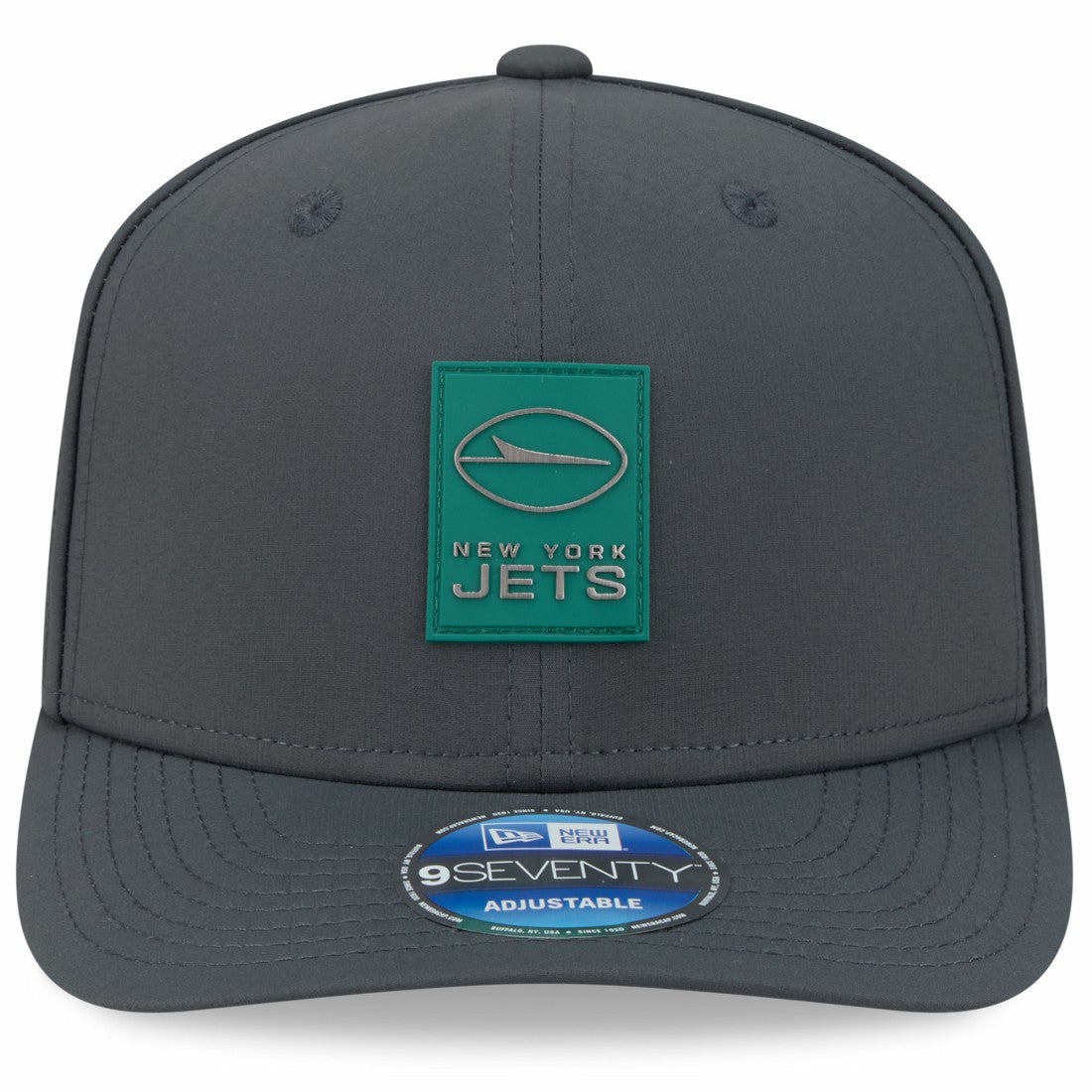 New York Jets New Era 2025 Sideline Cold Weather 9SEVENTY Adjustable Hat - Charcoal on sale