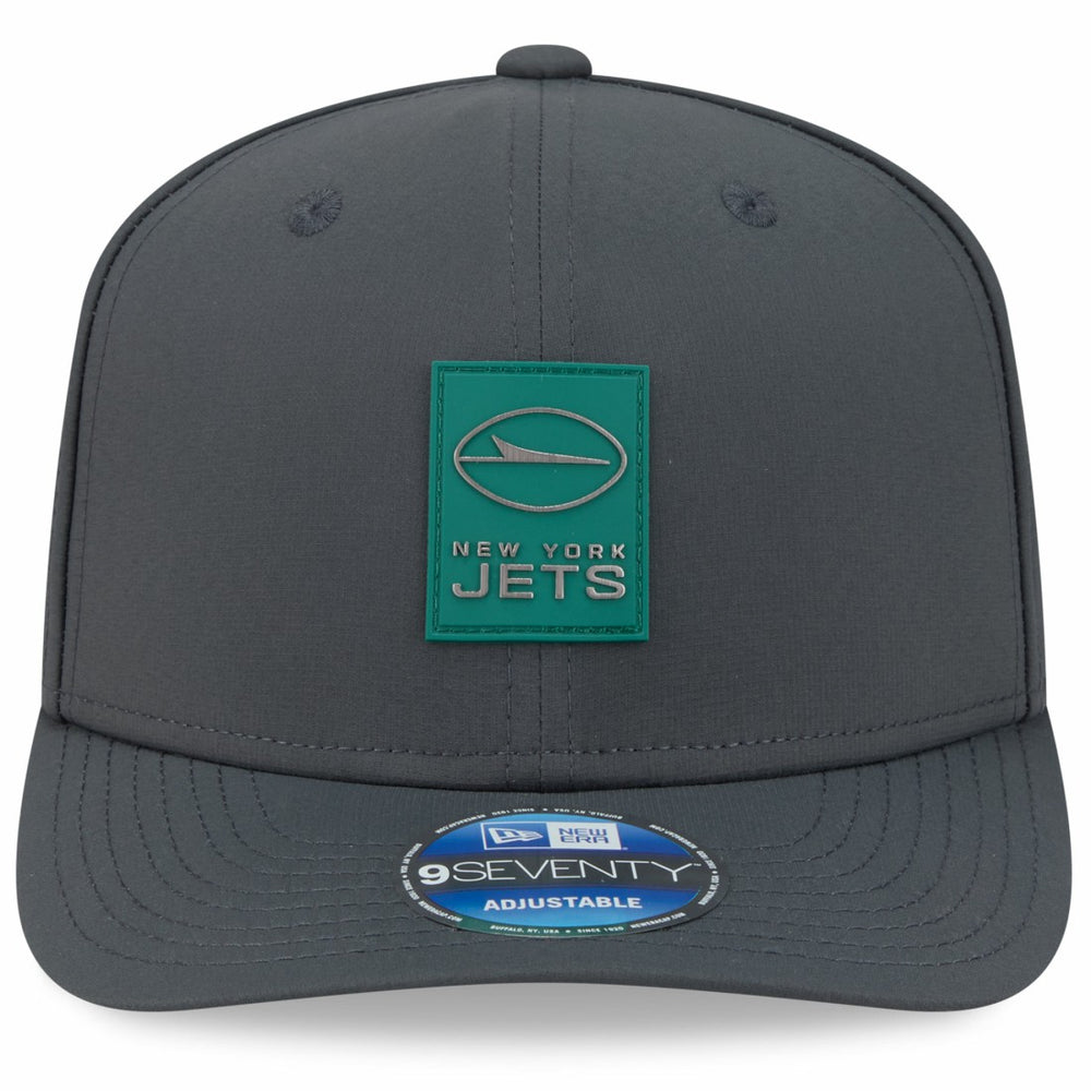 New York Jets New Era 2025 Sideline Cold Weather 9SEVENTY Adjustable Hat - Charcoal on sale