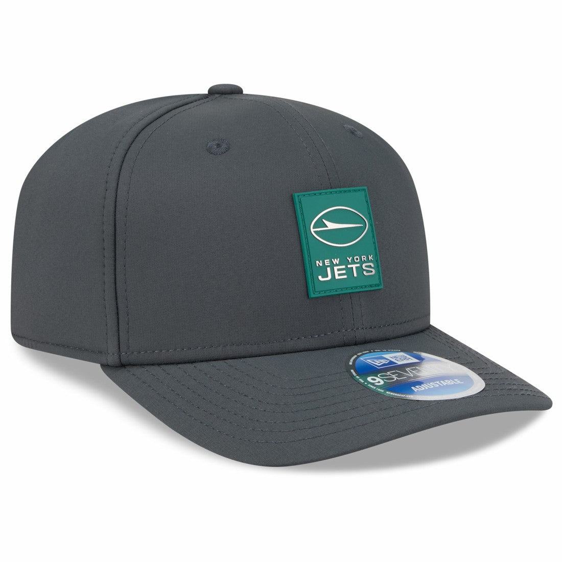 New York Jets New Era 2025 Sideline Cold Weather 9SEVENTY Adjustable Hat - Charcoal on sale
