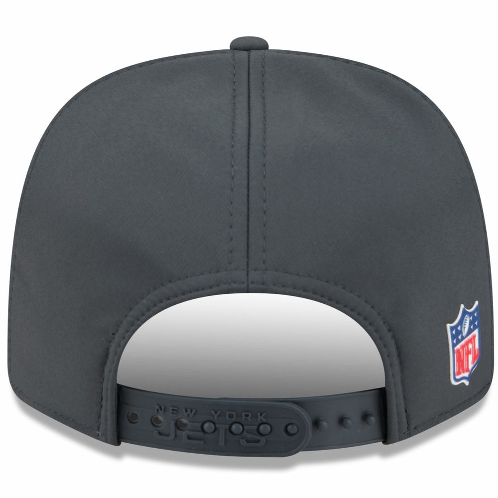 New York Jets New Era 2025 Sideline Cold Weather 9SEVENTY Adjustable Hat - Charcoal on sale