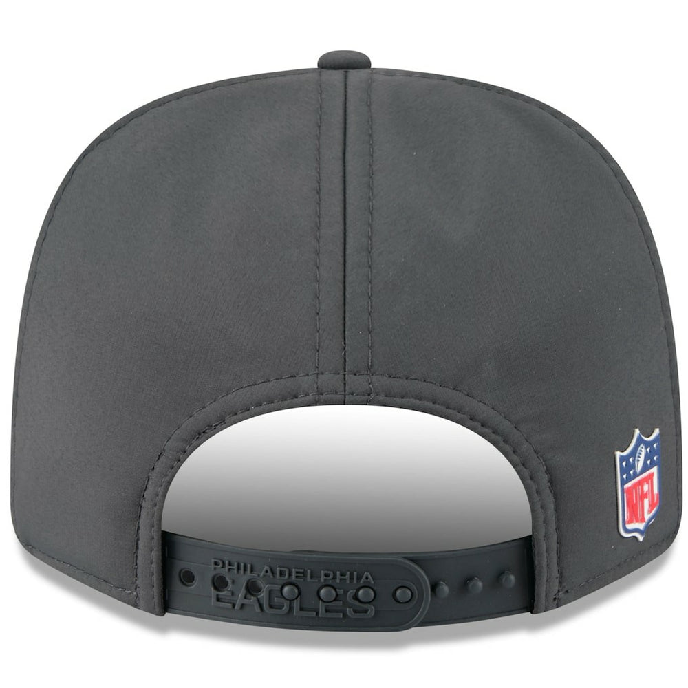 Philadelphia Eagles New Era 2025 Sideline Cold Weather 9SEVENTY Adjustable Hat - Charcoal discount