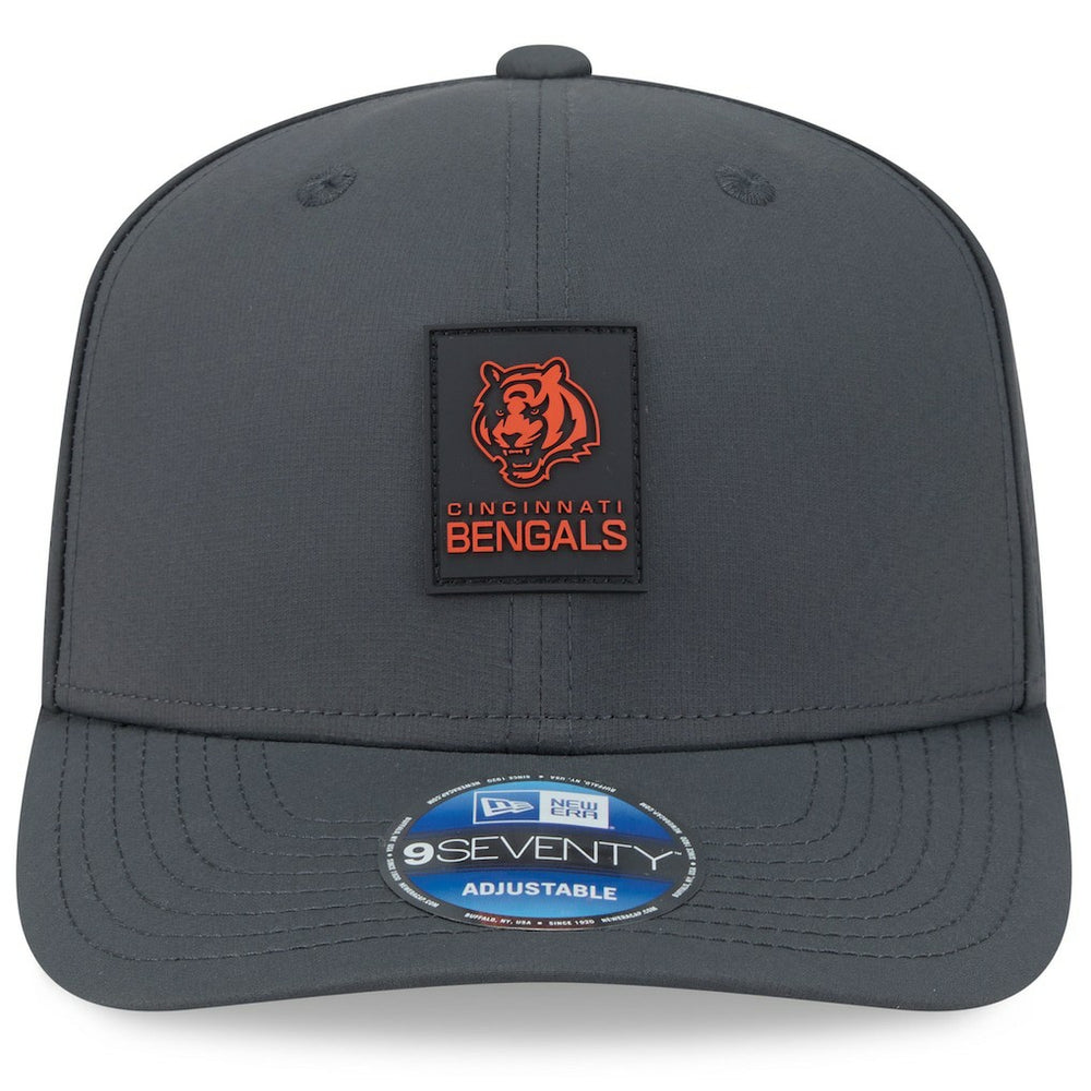 Cincinnati Bengals New Era 2025 Sideline Cold Weather 9SEVENTY Adjustable Hat - Charcoal discount