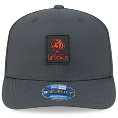 Cincinnati Bengals New Era 2025 Sideline Cold Weather 9SEVENTY Adjustable Hat - Charcoal discount
