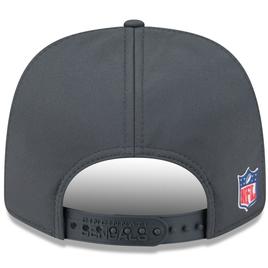 Cincinnati Bengals New Era 2025 Sideline Cold Weather 9SEVENTY Adjustable Hat - Charcoal discount