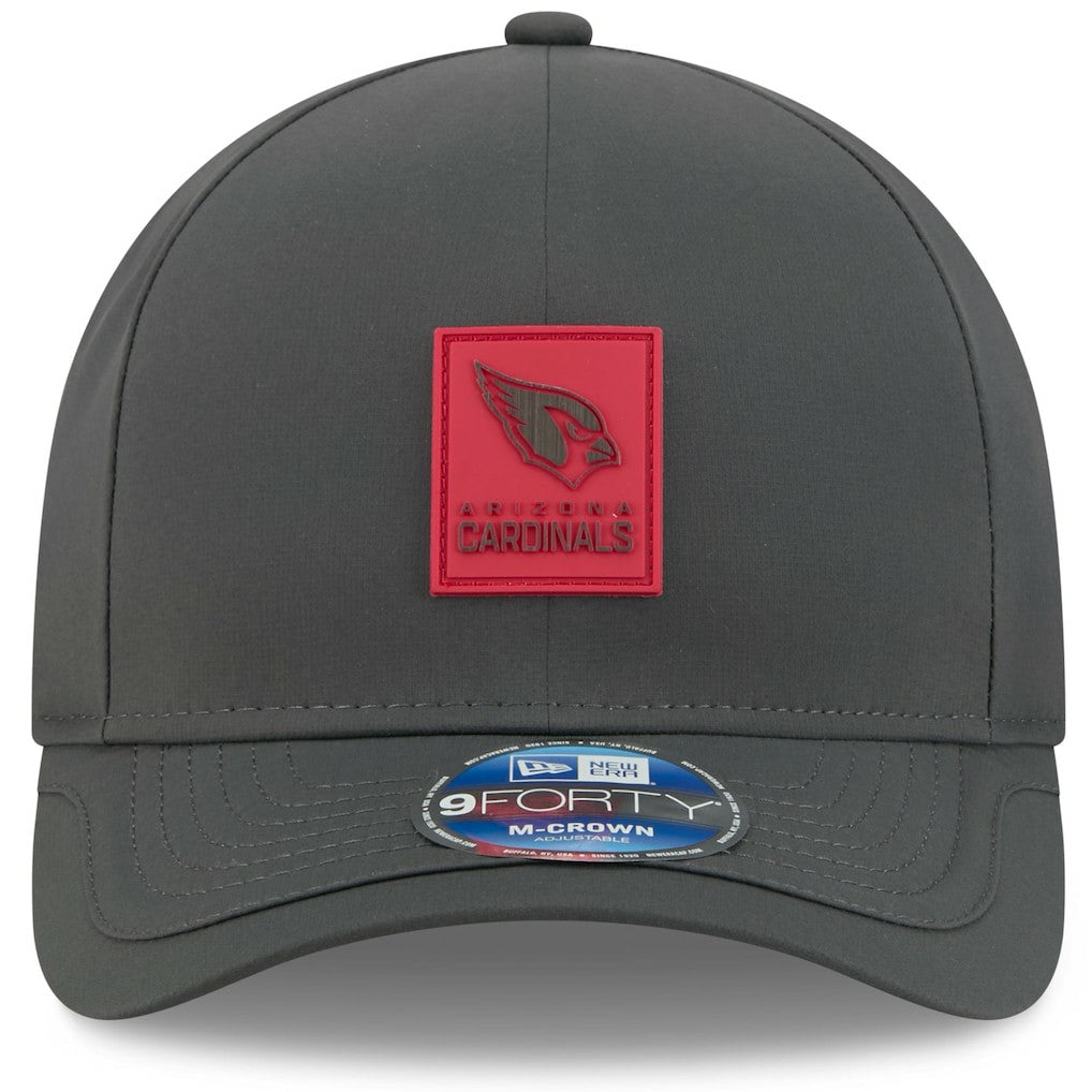 Arizona Cardinals New Era 2025 Sideline Cold Weather 9FORTY M-Crown Adjustable Hat - Charcoal online